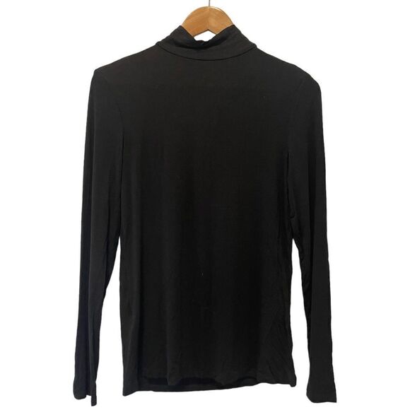 MANGO Turtleneck long sleeve Tshirt size L - Picture 8 of 9